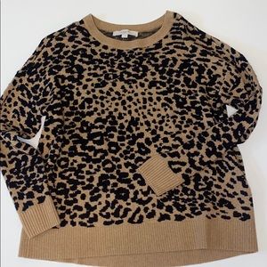 NWOT Loft Leopard print sweater